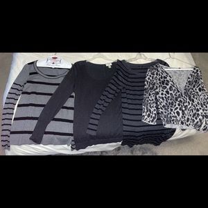 ANN TAYLOR knit sweater bundle